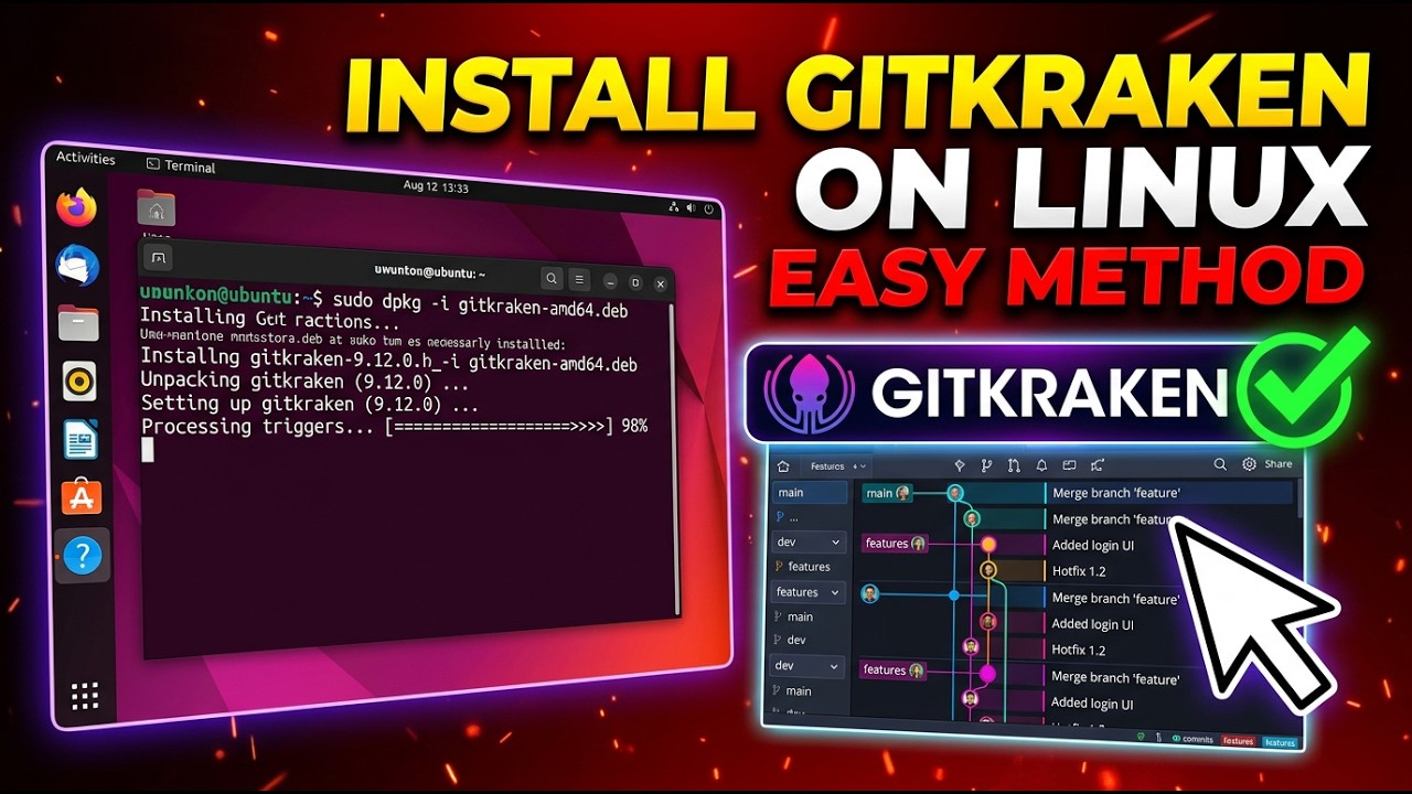 How to Install GitKraken on Linux (Easy Method) - YouTube