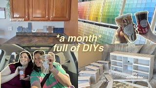 month in my life💌🌸🧋 | pr unboxing haul, home DIYs & hair appts