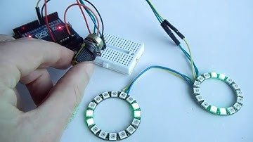 Controlando Anel de Led RGB WS2812 com Arduino
