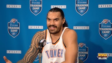 Steven Adams On Enes Kanter Trade | Thunder Media Day