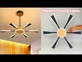 How To Make Wall Hanging Lamp  Modern Ceiling Light Diy Wall Decor  cutAtoz