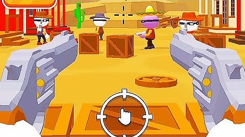 Western Sniper - Gameplay Walkthrough Part 3 Levels  (Android || iOS)