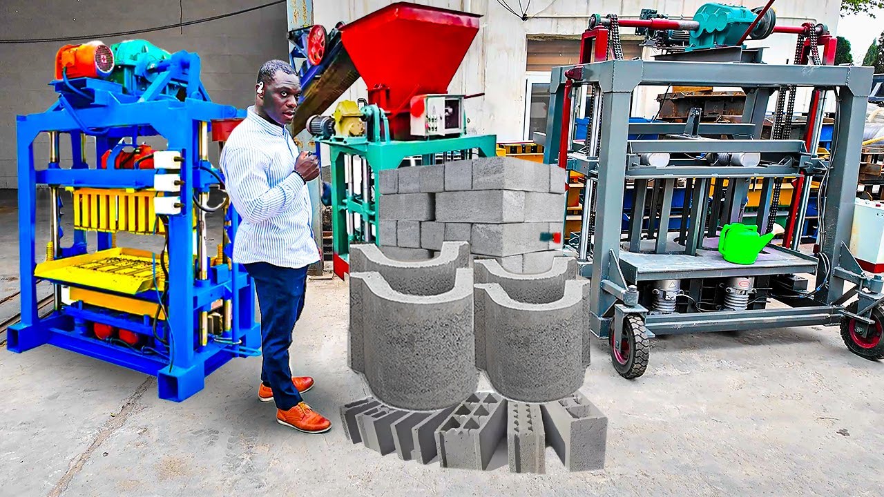 I Explored a REAL Brick and Block Making Machine Factory in China