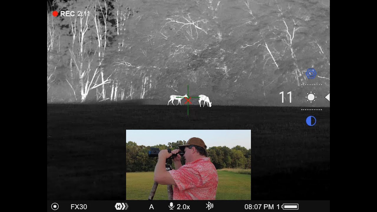 Регулировка контрастности и яркости на тепловизионных устройствах Pulsar. Подходит для многих дру...