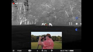 Contrast and brightness adjustment on Pulsar thermal devices.  Applies to many other brands.