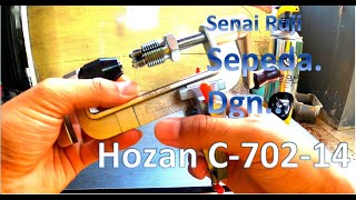 Senai Ruji/Spoke Sepeda dengan Hozan C-702-14