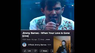 JIMMY BARNES-WHEN YOUR LOVE IS GONE(LIVE) HE CAPTURES EMOTION WELL💜🖤 INDEPENDENT ARTIST REACTS