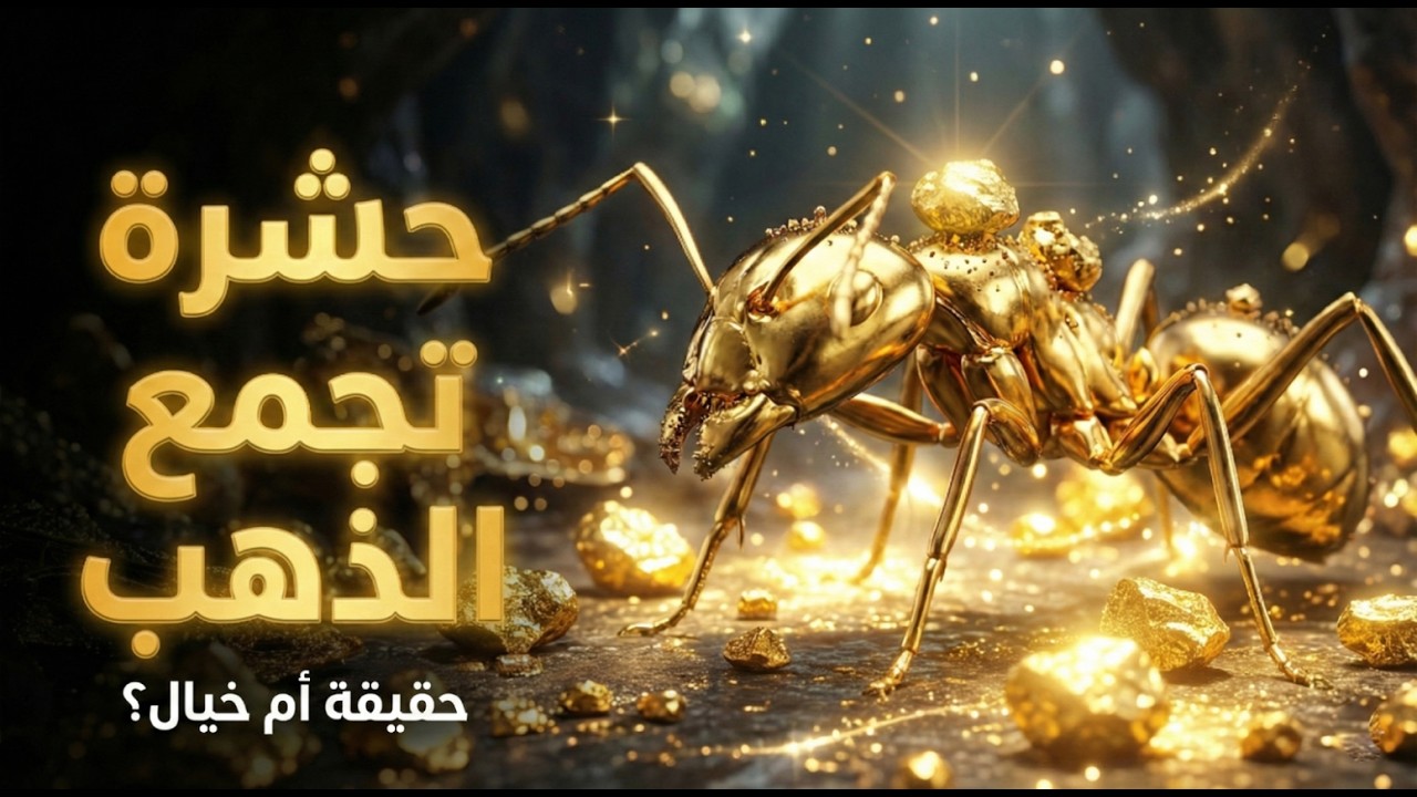 لن تصدق ما وُجد داخل بيت النمل… حشرة تسبق البشر في التنقيب عن الذهب