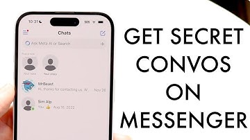 How To Use Secret Conversation On Messenger!