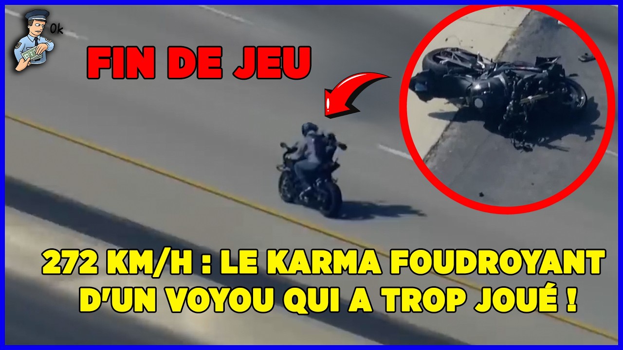 270 KM/H : Ce fou tire sur un FLIC et finit en BOUILLIE sur le bitume ! | Police américaine