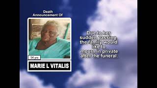 Marie L Vitalis Short