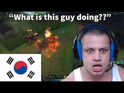 Tyler1 Gets An Easy SOLO BOLO On Korean Tahm Kench!!