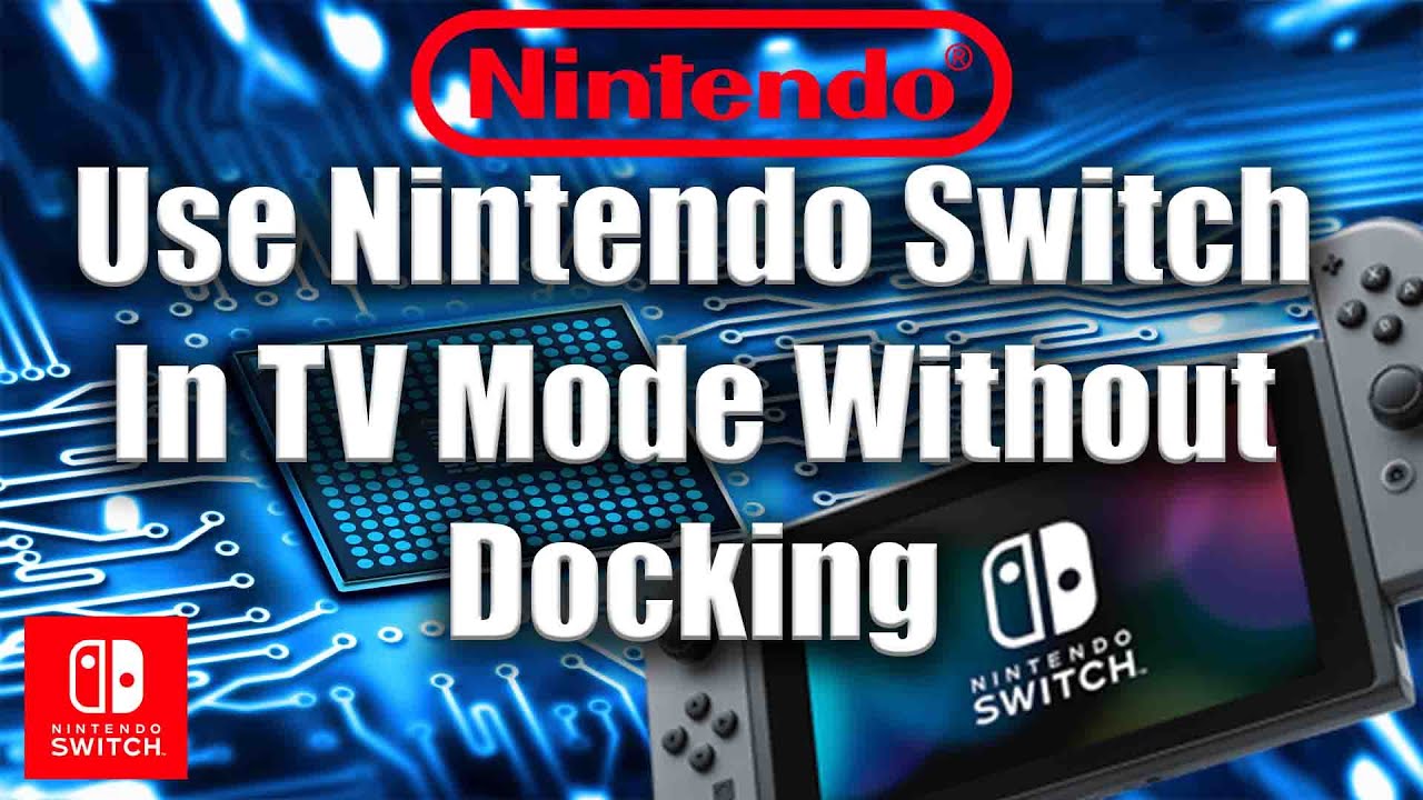 Without switch. Switch TV Mode.