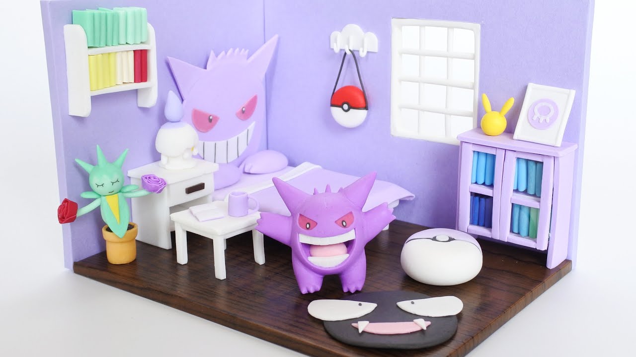 ポケモン ゲンガー ミニチュアハウス 粘土で作ってみた Gengar Pokemon Miniature House Polymer Clay Tutorial Youtube ポケモン ゲンガー ミニチュアハウス 粘土で作ってみた Gengar Pokemon Miniature House Polymer Clay Tutorial Youtube
