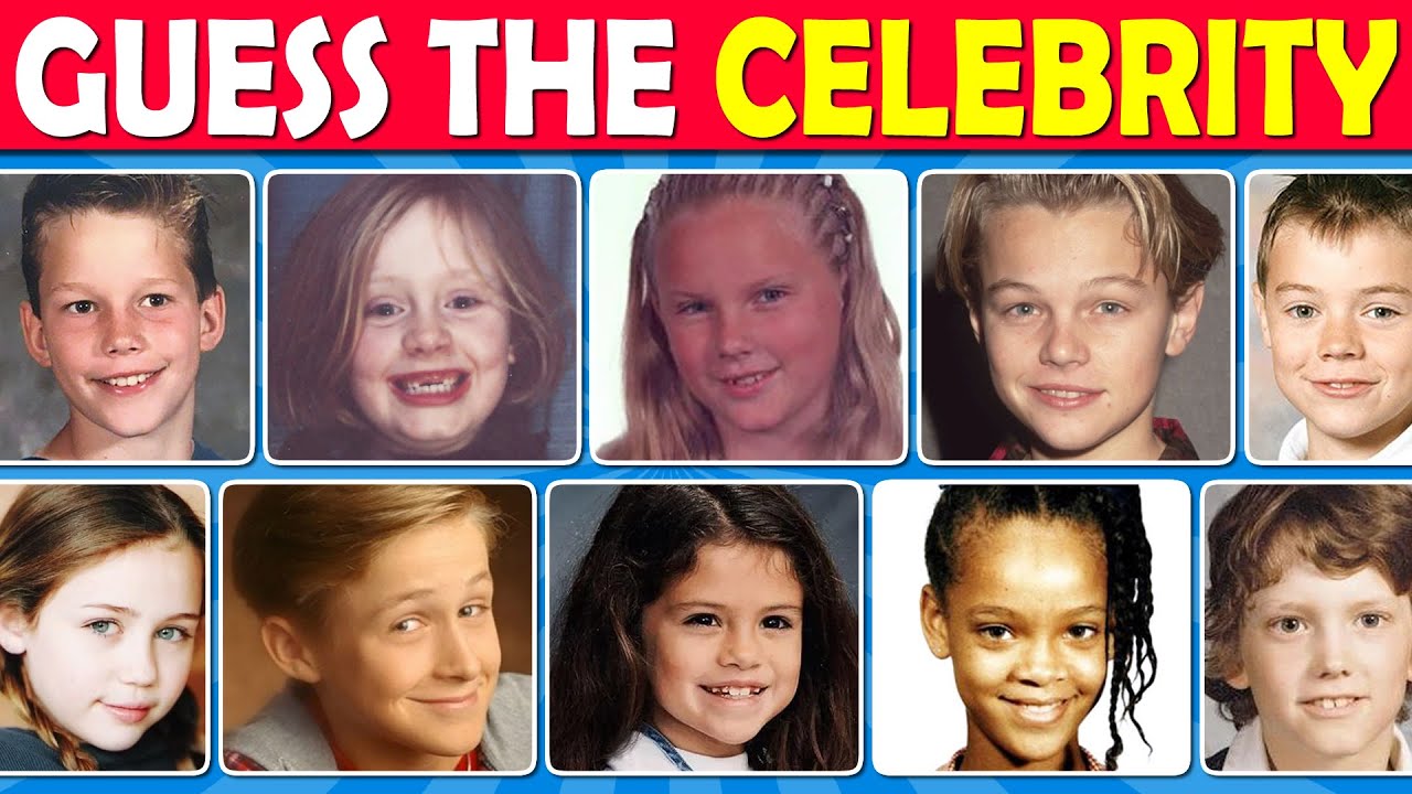 Can You Guess the Celebrity Childhood Photo
