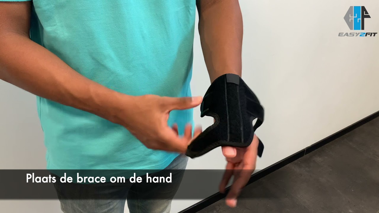 Easy2Fit Duimbrace aanmeetinstructie