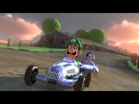Mario Kart 8 - Mercedes Benz DLC Trailer