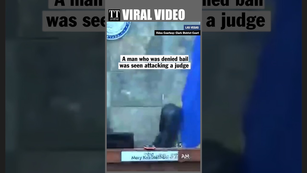 Watch | What Happens After a Man is Denied Bail in Las Vegas | 