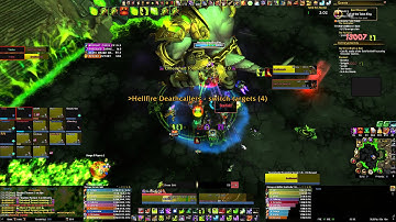 Never Easy vs Heroic Archimonde - Destruction Warlock POV
