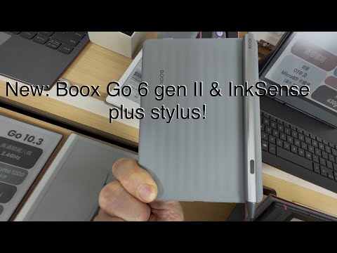 Boox Go 6 Gen II with stylus support is out!
