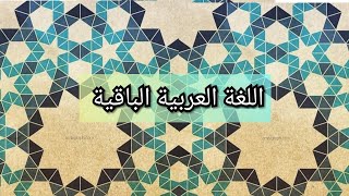 اللغة العربية في الميزان - العربية الباقية - الحلقة الأولى