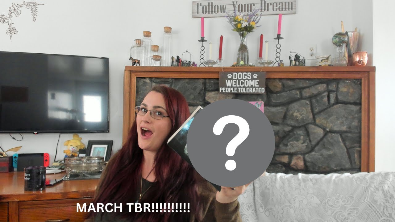 MARCH TBR!!!! READ ALONG WITH ME :)