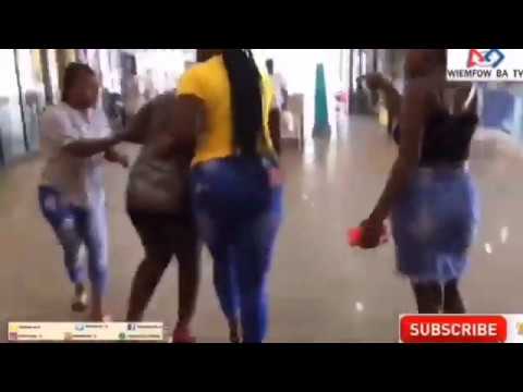 Slay Queen Stripped Almost Nak3d And Beaten For Stealing Dress At Kumasi Mall