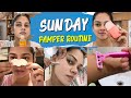 Sunday pamper routine anithasampath vlogs