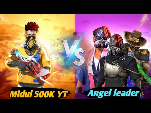 Midul Raj 1VS 3 7-0 Bhori Dilam Angel leader only Raj gameplay Free Fire Video ...