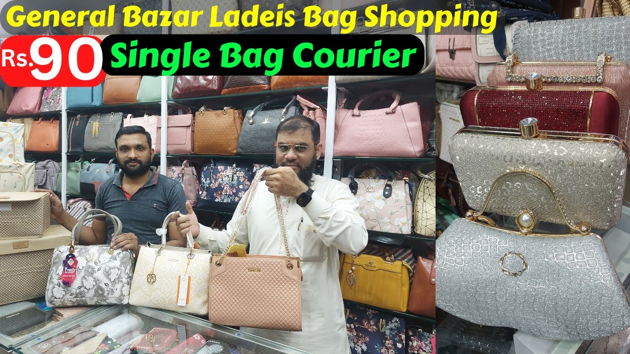 General Bazar Street Shopping in Secunderabad | Ladies Hand bags ...