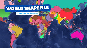 🌍 Do You Want World Shapefiles (.shp)? | Download Free GIS Data 📂