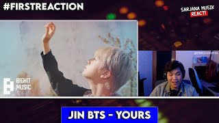 JIN (BTS) 'Yours' MV | LEMBUT BANGET DISINI VOCALNYA! | SARJANA MUSIK REACT