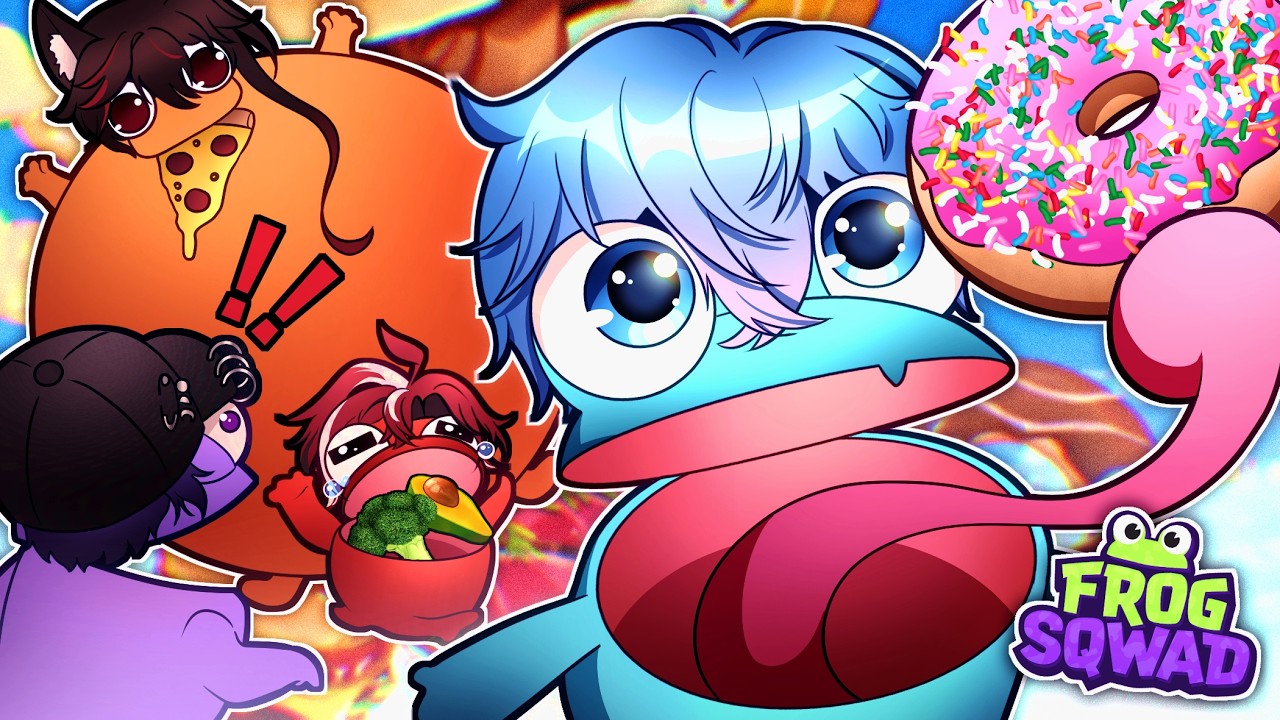4 VTUBER INI JADI KODOK ACUMALAKA... - FROG SQWAD