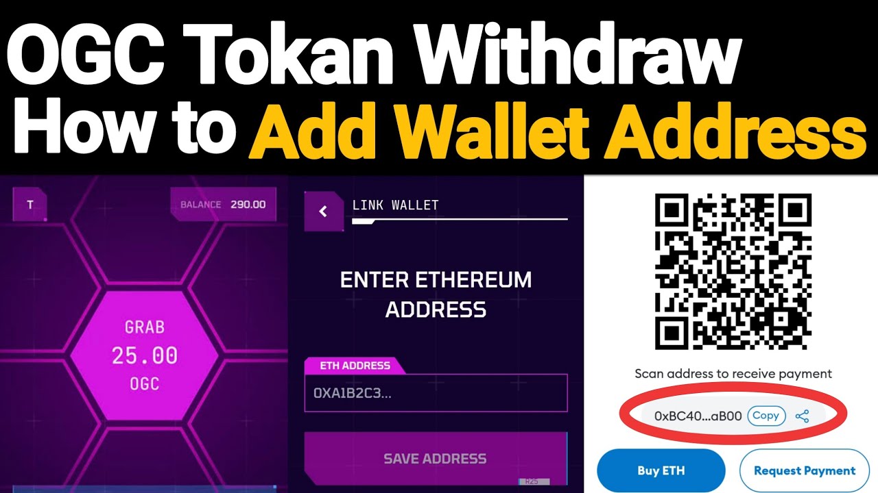 OGC Mining Link Ethereum Wallet Address for Withdrawal Price $1.5 List on  MEXC or Bybit | OGC Update - YouTube