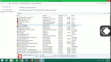 How to install and uninstall software in windows operating system