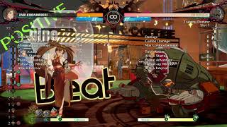 Jam Corner throw fast RC for full positive bonus and a stock