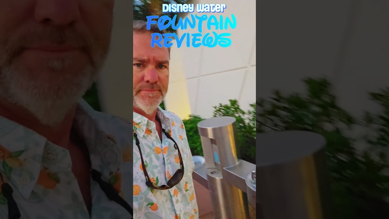 My quest for the coldest water fountain in Disney World continues! #butmostlydisney #disney #epcot