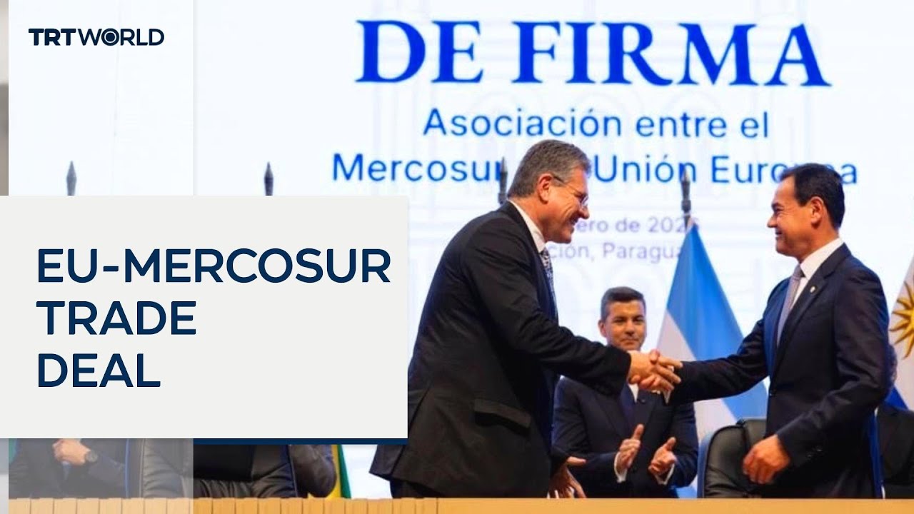 EU and Mercosur sign landmark free trade deal in Paraguay