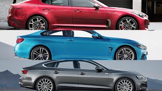 2018 Kia Stinger Vs. 2018 Bmw 430I Vs. 2018 Audi A5 Sportback.