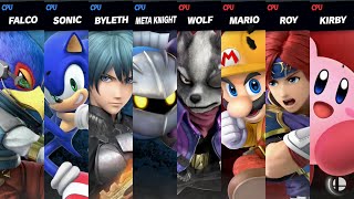 Super Smash Bros. Ultimate - Team Falco vs. Team Wolf: Space Rivalry
