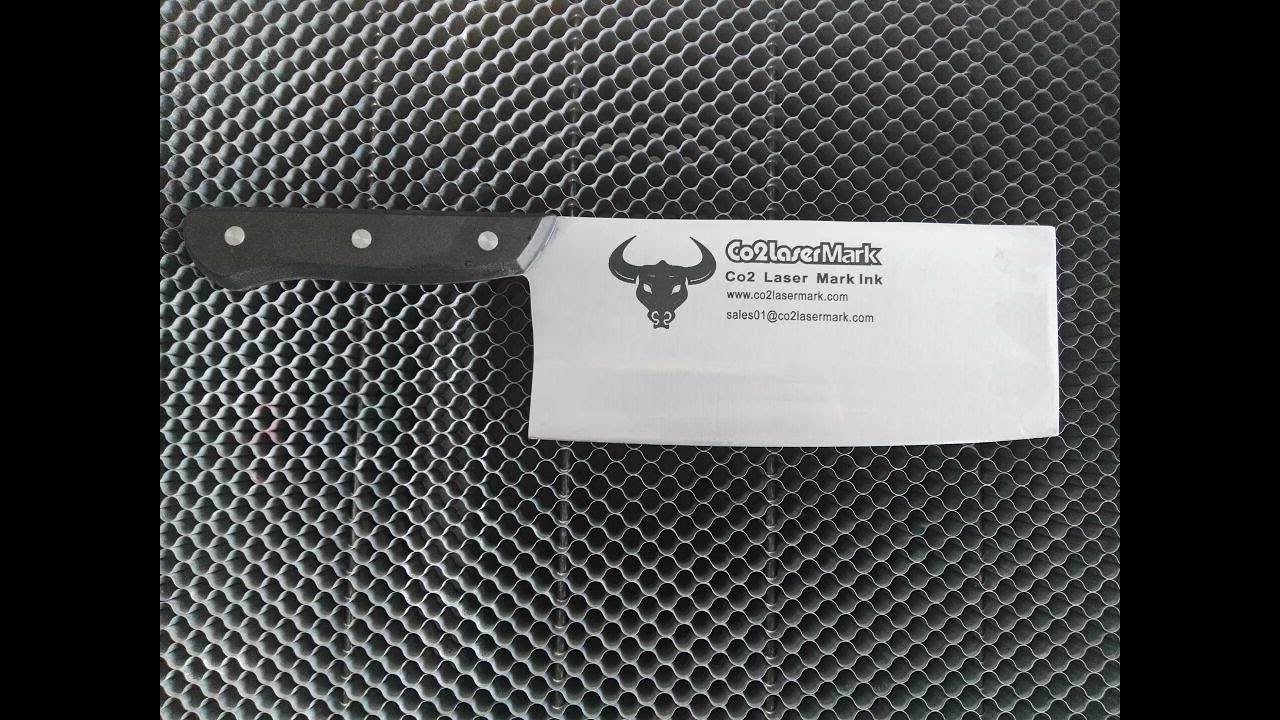 CO2 laser mark Knife