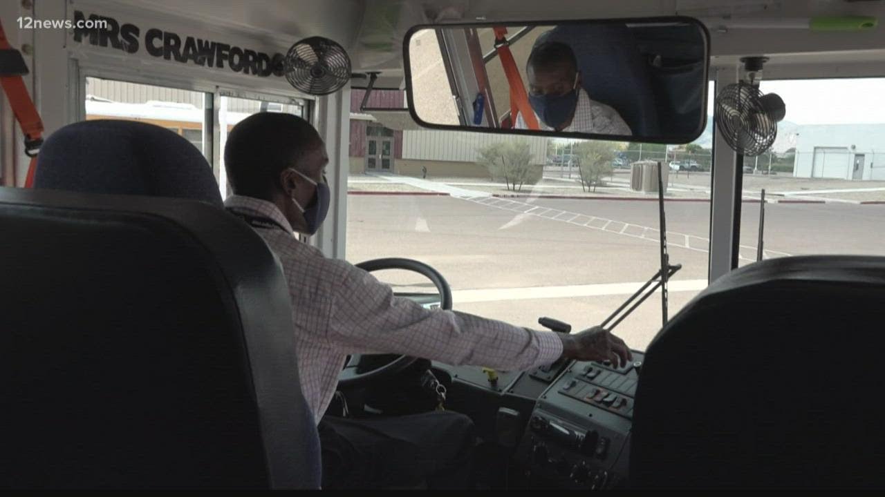 Arizona school districts hit with bus driver shortage - YouTube