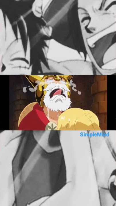 Momen sedih luffy menceritakan kematian Ace kepada Sabo..... #onepiece #luffy #sabo #monkeydluffy