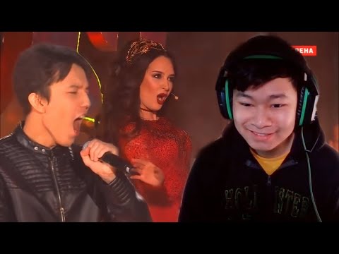 DIMASH KUDAYBERGEN and ZARINA ALTYNBAYEVA  — Question of honour Universiade | Ricky life reaction