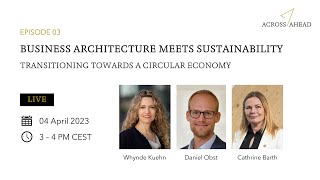 Business Architecture Meets Sustainability | Episode 03: Transitioning Towards a Circular Economy