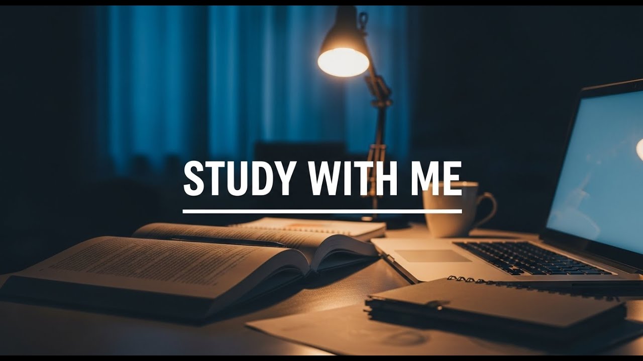1-Hour Study With Me | Calm Study Music | Piano Focus