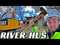 JAG RIVER ETT HELT HUS MED GRÄVMASKIN! - [VLOGG #592]