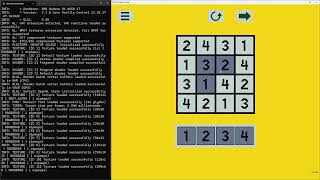 4x4 Sudoku Game Preview