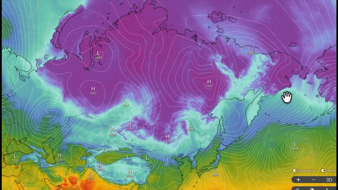 Предварительный прогноз на 8 марта! Непогода: Карелия, Поволжье, Сибирь, Амур, США, Канада, Аргентин