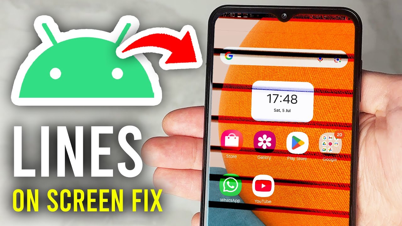 How to Fix Horizontal Lines on Android Phone - ifixit.org.uk